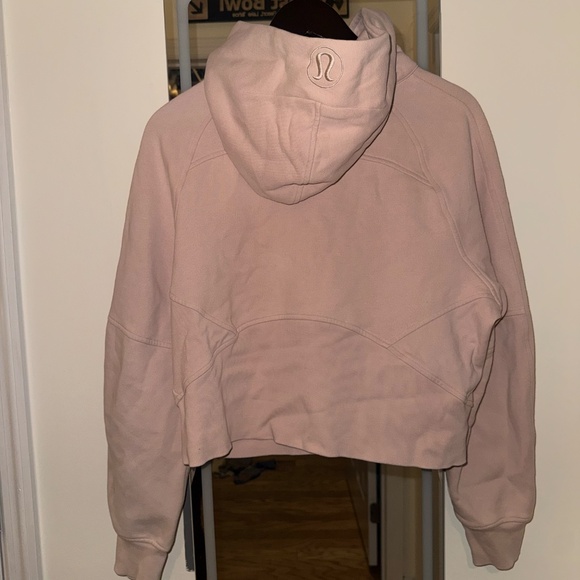 Lululemon Scuba Oversized 1/2 Zip Hoodie - Feather Pink - Size M/L - W3DM4S - Picture 2 of 8
